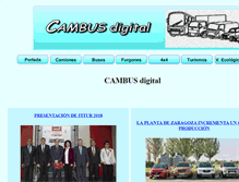 Tablet Screenshot of cambusdigital.com